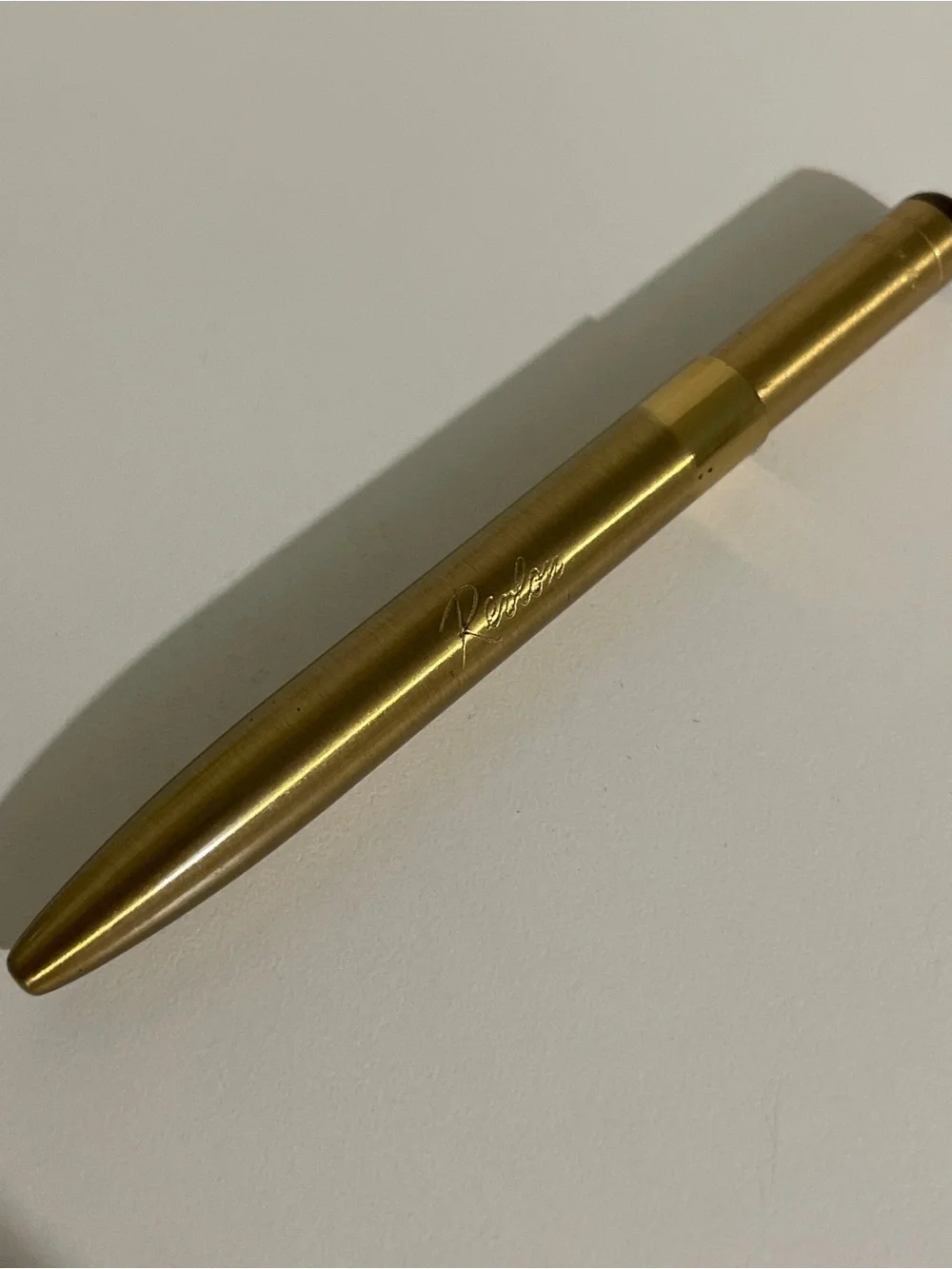Vintage Revlon retractable lip brush